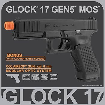 Amazon.com : Glock 17 Gen 5 MOS Blowback 6mm BB Gun Airsoft